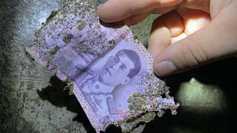 แม่เก็บเงินหยอดกระปุกหวังไว้บวชลูก ปลวกแทะกินกว่าแสน