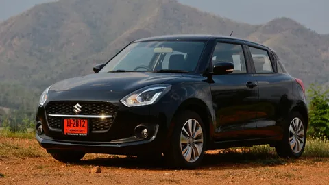 ทดสอบรถเล็กประหยัดน้ำมัน SUZUKI SWIFT GLX CVT รุ่นเพิ่มอุปกรณ์ 