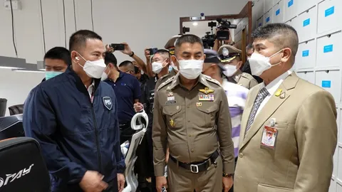 ค้นบริษัทหวยดัง “มังกรฟ้า” ฟันขายเกินราคา บิ๊กโจ๊ก-แรมโบ้นําทีมบุก