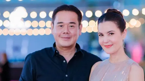 เผยภาพประวัติศาสตร์ เป๊ก สัณณ์ชัย ได้ทีแกง ธัญญ่า พร้อมแคปชั่นสุดพีก