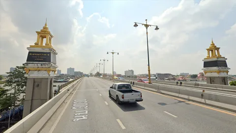 ซ่อมสะพานพระราม 4 คืบ 45% ทางหลวงชนบทเสริมผิวจราจรใหม่หลังใช้งาน 16 ปี