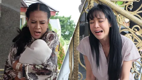 "กบ" แม่ผัวใจร้าย พรากลูกจากอก "นุ๊ก" ร้องไห้แทบขาดใจ ในละคร “สายเปล”
