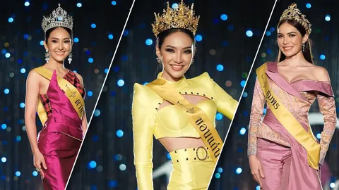 นางงามเวทีมิสแกรนด์ไทยแลนด์ 2022 เดินแบบโชว์ชุดผ้าไหมที่ขอนแก่น