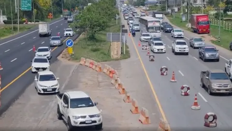 ถนนมิตรภาพติดหนึบ คนแห่กลับกทม. เร่งเปิดช่องทางพิเศษหลายจุดเร่งระบายรถ (คลิป)