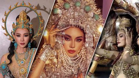 อลังการว้าวมาก รอบชุดประจำจังหวัดมิสแกรนด์ไทยแลนด์  (คลิป)