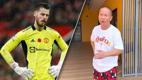 เห็นหน้าก็ฮา "หม่ำ จ๊กมก" แนะ 1 นายทวารเฝ้าเสาให้ แมนยูฯ แทน "เด เคอา" (คลิป) 