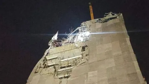 สลดรับวันแรงงาน พื้นคอนโดชั้น 27 ทรุด คนงานเมียนมาตาย 1 เจ็บ 5