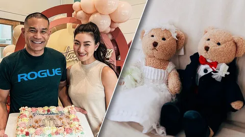 มีลุ้นข่าวดี แพนเค้ก โพสต์ภาพตุ๊กตาหมีใส่ชุดแต่งงาน แฟนๆ ยินดีแน่นไอจี