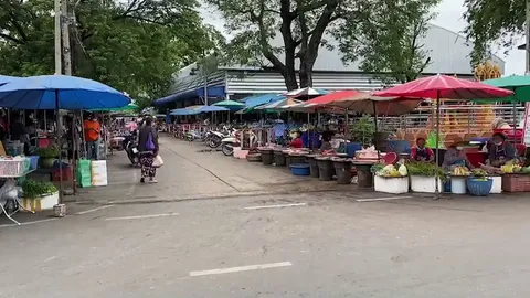 หนุ่มโปรยเงินแสนกลางตลาดสตึก ที่แท้ขโมยแม่มา ยายโร่แจ้งความ ตร.วอนขอคืน