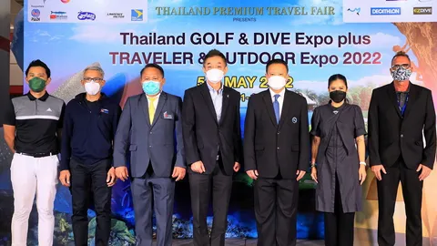 ผู้ว่าการ ททท. เปิดงาน “Thailand Golf & Dive Expo plus Traveler & Outdoor Expo”