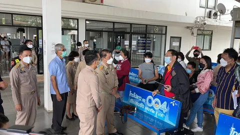 หนองคาย เปิดด่านไทย-ลาว วันแรกคึกคัก นทท.แห่ขับรถข้ามท่องเที่ยว