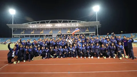 สรุปผลงานทัพ “กรีฑาไทย” สมาคมเดียวกวาด 12 เหรียญทอง “ซีเกมส์”