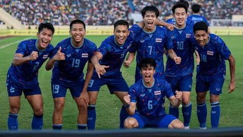 ส่องไลน์อัพ 11 ตัวจริง ทีมชาติไทย ล่าสุด ก่อนดวล เวียดนาม ชิงเหรียญทองบอลซีเกมส์