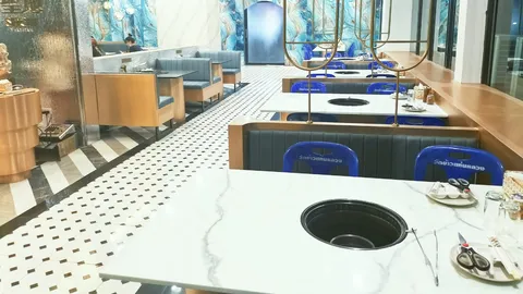 โซเชียลแซว "ร้านเนื้อย่างหรู" ตกแต่งหรู เก้าอี้ยืมวัด เหตุของมาส่งไม่ทัน