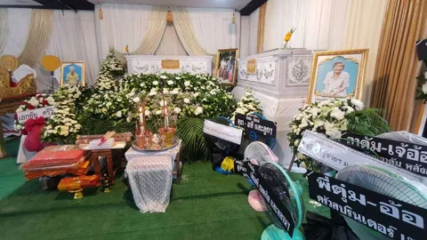 ตาทวดยายทวดท่าชนะ สิ้นลมในวัย 92 ปีตั้งศพสวดคู่กัน ปิดตำนานรักนิรันดร์