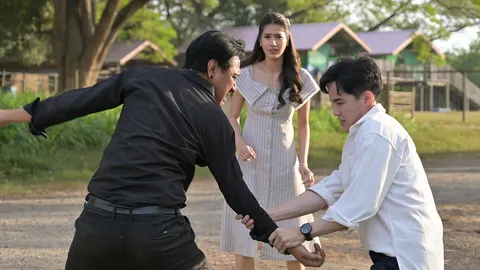 "โก้" ฟิตมาดี พร้อมบู๊สุดพลัง "พิ้งค์พลอย" โชว์ดราม่าน้ำตาสั่งได้ ใน “ปางเสน่หา”