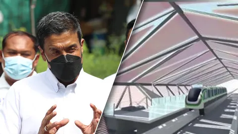 "ชัชชาติ" เล็ง โยน "โมโนเรลสายสีเทา" ให้ รฟม.ทำแทน กทม.ลดค่าแรกเข้า