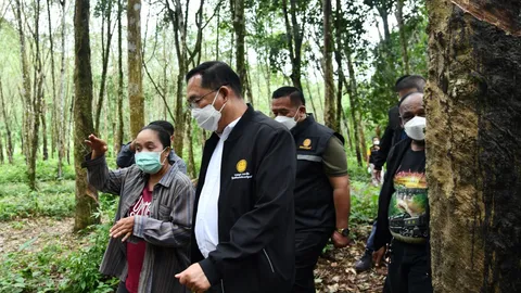 “อนุชา” ลุยพัทลุง แก้ไขความเดือดร้อนสมัชชาคนจน ปัญหาการตัดโค่นต้นยางพารา