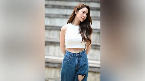 แอฟ ทักษอร ทำแฟนๆ ใจละลายกับเสื้อเอวลอยอวดหุ่นสวย แม่เอวบางมาก