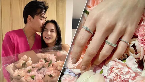 เคลลี่ ธนะพัฒน์ โชว์หวานซื้อแหวนเพชรให้ พลอยไพลิน ของขวัญวันเกิด (คลิป)