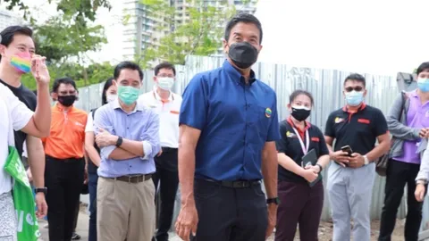 ผู้ว่าฯ กทม. ลุย "พระราม 3" เร่งแก้ ถนนชำรุด จากการก่อสร้างสายไฟลงดิน