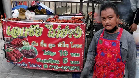 ไก่ย่าง “เอกชัย” ริมทาง สร้างเงินล้านสู่เศรษฐี