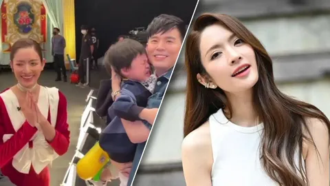 แอฟ ขออุ้ม น้องธีร์ แต่ร้องไห้หนัก บีม กวี บอกโตขึ้นหนูจะเสียใจ (คลิป)