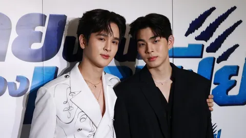 ยุ่น-ต้น นำทีมดูตอนแรก ซีรีส์ ร้ายนักนะ รักของมาเฟีย