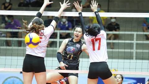 "วอลเลย์บอลหญิงไทย U20" ฟอร์มยังฮอต ตบชนะ "สิงคโปร์" ศึกปริ๊นเซส คัพ 