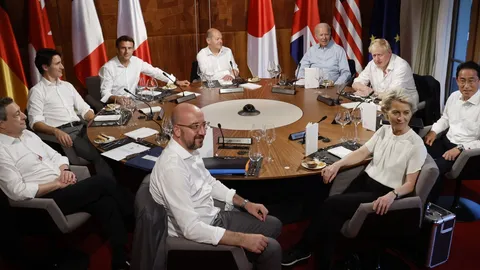 จี7 ระดมทุน 6 แสนล้านดอลลาร์ หนุนโครงการคู่แข่งเส้นทางสายไหมจีน