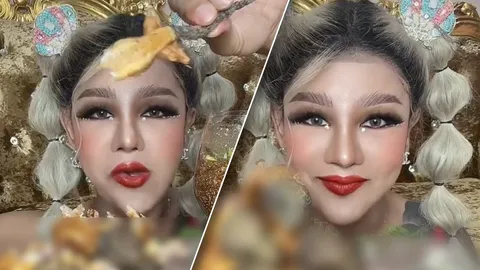 ชาวเน็ตขอผ่าน เน็ตไอดอลคนเดิม โชว์กินตุ๊กแกทอดกรอบ แค่เห็นก็ขนลุก (คลิป)