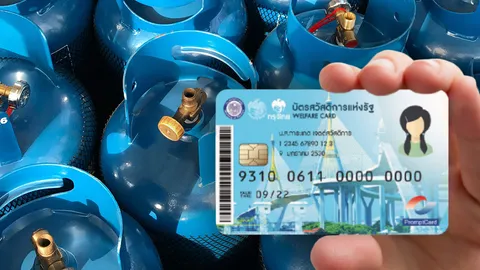 "บัตรสวัสดิการแห่งรัฐ" ขยายสิทธิ์ส่วนลด "ค่าก๊าซหุงต้ม" ช่วยผู้มีรายได้น้อย
