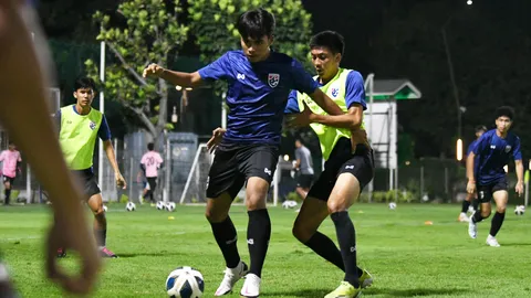 "ช้างศึก" U19 ซ้อมหนแรกที่อินโดฯ "พันธมิตร" ยืนยันใส่เต็มที่เพื่อช่วยทีมซิวแชมป์