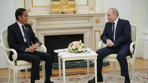 ‘โจโกวี’ ปธน.อินโดนีเซีย อาสาเป็นคนกลางยุติสงคราม พบผู้นำรัสเซีย-ยูเครน 