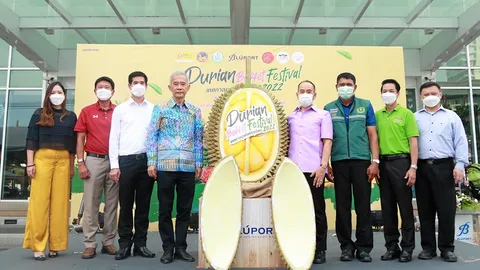 เอาใจคนชอบทุเรียน สุวัจน์ ลิปตพัลลภ จัดเต็ม “เทศกาลบุฟเฟต์ทุเรียน 2022” 