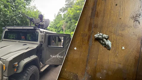 ทหารตรึงชายแดนเข้ม บินรบเมียนมาทิ้งระเบิดพลาด-ไทยผวาลูกหลงสะเก็ดระเบิด (คลิป)