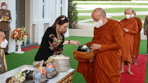 สมเด็จเจ้าฟัาฯ กรมพระศรีสวางควัฒนฯ ทรงบำเพ็ญพระกุศล เนื่องในโอกาสวันคล้ายวันประสูติ