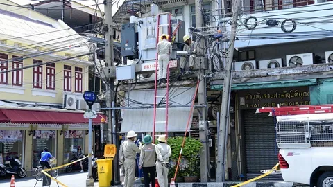 ล้อมคอกไหม้สำเพ็ง ตรวจเข้มหม้อแปลง