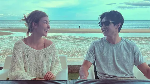 เป็นทุกอย่างให้เธอ ก็อต-จิรายุ สวมสร้อยคอช่วยรีวิวสินค้าให้ โบว์-เบญวรรณ