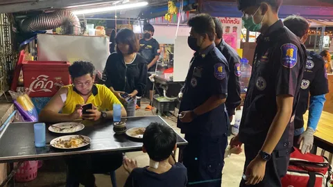 วัยรุ่นพัทยามั่วสุมหน้าร้านซ่อม ไล่ยิงอริ พ่อลูกนั่งกินข้าวหวิดดับ