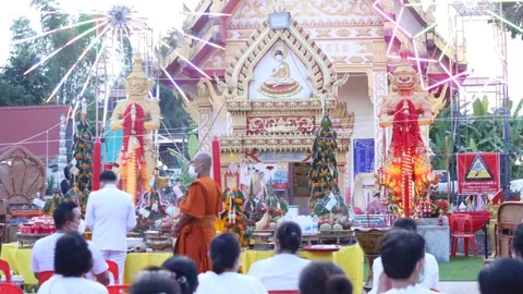 ลงขันจ้าง "หมอรำ" แก้บน "ท้าวเวสสุวรรณคู่" หลังเฮเกือบยกหมู่บ้าน