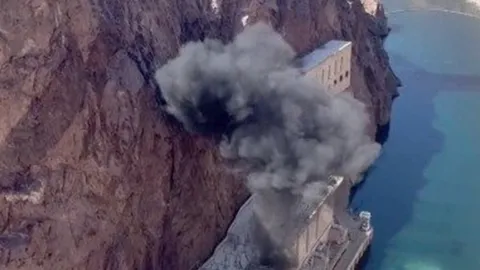 ระเบิดไฟลุกไหม้โรงไฟฟ้าเขื่อนฮูเวอร์ ในสหรัฐฯ คาดมาจากหม้อแปลง (คลิป)