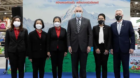 ทูตนิวซีแลนด์ เยี่ยมชมงาน “Discover a Taste of New Zealand” ที่จัดถึง 9 ส.ค.