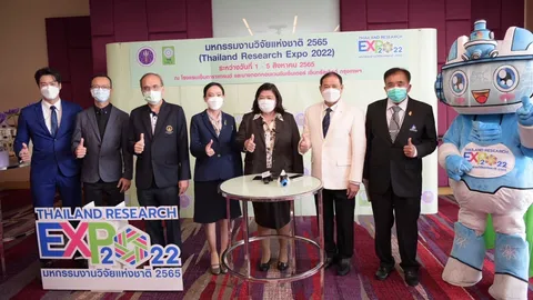 วช.จับมือเครือข่ายจัดงาน "มหกรรมงานวิจัยแห่งชาติ 2565" โชว์ 700 ผลงาน