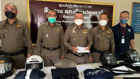 ตร.ปทุมธานี รวบ 6 จาก 50 เยาวชนปาระเบิดใส่บ้านอริ รู้ชื่อหมดกำลังตามจับ