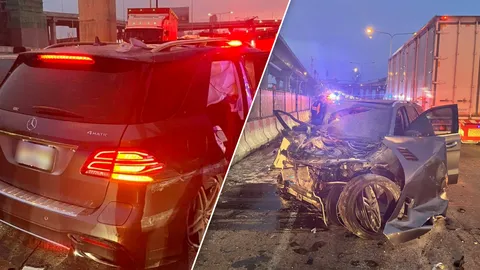 เบนซ์ชนแบริเออร์ หนุ่มผู้บริหารบริษัทค้าเหล็กรายใหญ่ ดับ ตร.คาดหลับใน