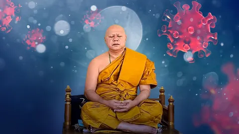 'โควิดกลายพันธุ์ไม่หยุด' คนจะตายเยอะ ย้ำคำทำนาย หลวงพ่อวราห์ 