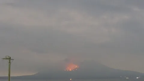 สะพรึง นาทีภูเขาไฟซากุระจิมะปะทุใหญ่ ญี่ปุ่นเฝ้าระวัง เตือนภัยสูงสุด (คลิป)