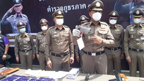 ตร.อยุธยา ประกาศสงครามยาเสพติด จับอื้อ นำผู้เสพบำบัด ผู้ค้ายึดทรัพย์