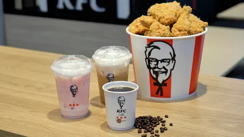 KFC ภายใต้ไทยเบฟ เอาใจคอกาแฟ โกโก้ ชาเย็น ทำ Café ตั้งเป้าโต 20%